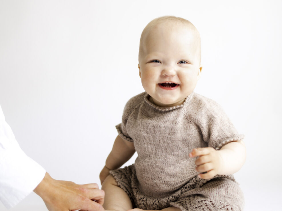 babyfotografi i studie